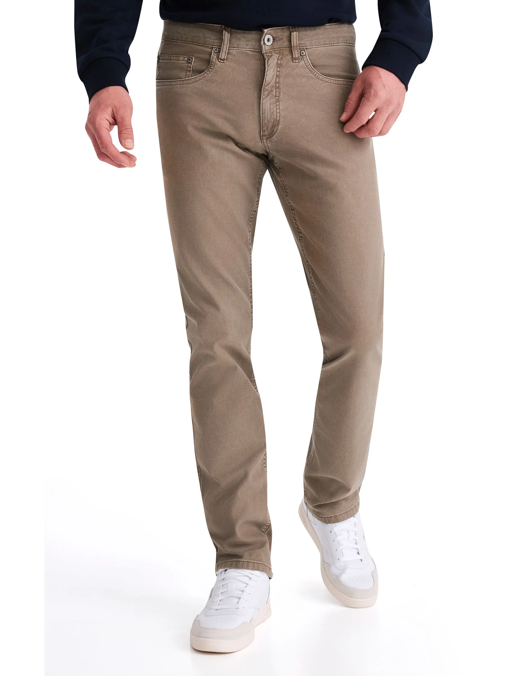 HERO by John Medoox 71050600008177 He. Hosen lang, Braun 905257 8177 1